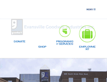 Tablet Screenshot of evvgoodwill.org